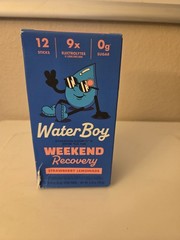 Waterboy weekend recovery Strawberry Lemonade 11 Sticks Exp 07/26 New