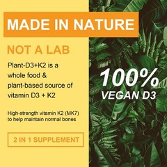 Vitamin D3 K2 soft capsules help with cardiovascular skeletal calcium absorption