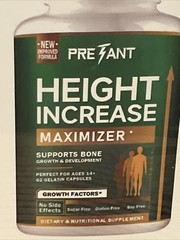 PRETANT Height Increase Maximizer Supports Bone Growth Development 62 Capsules