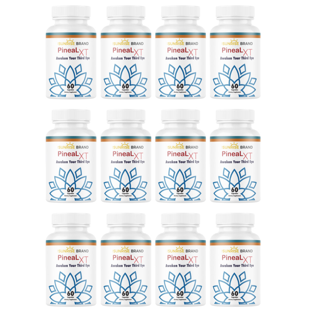 Pineal XT Brain Productivity Support – 12 Bottles 720 Capsules