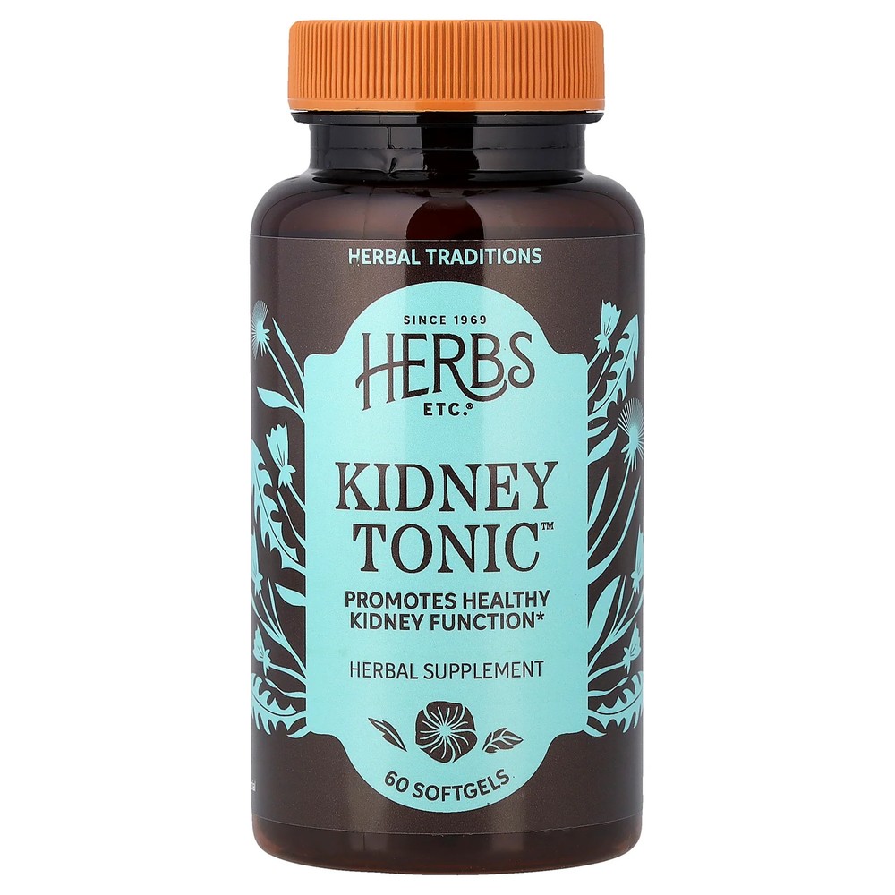2 X Herbs Etc., Kidney Tonic�, 60 Softgels