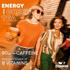 Dunkin’ Zero Sugar Refreshers Singles To Go Powdered drink mix packets, Straw…