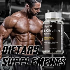 L- Citrulline 120pcs – Enhances Blood Circulation, Improves Athletic Performance