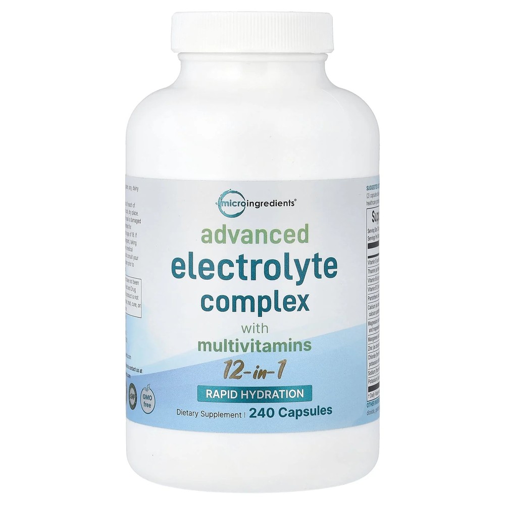 2 X Micro Ingredients, Advanced Electrolyte Complex With Multivitamins, 240 Cap