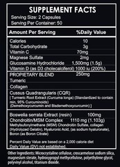 Joint Support relief support muscle bones back support cream and capsules