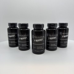 5 PACK Nugenix T Boost Testosterone Booster Supplement 180 Capsules NEW SEALED