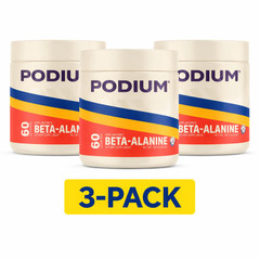 Podium Beta-Alanine Powder 3 Pack 100g Each Unflavored Sealed 180 Servings
