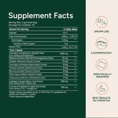 Root Labs 10-1 Alpha Shilajit Gummies 4000mg Pure Shilajit W/ KSM-66 60 Gummie’