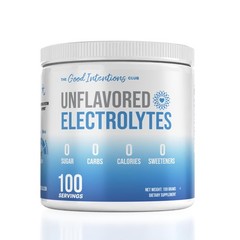 Electrolyte Powder Unflavored – 100 Servings – Sugar Free, Zero Carbs, Zero