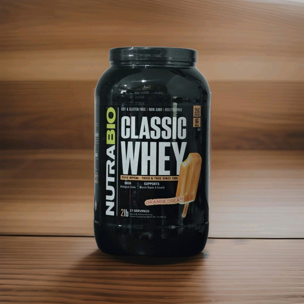 NUTRABIO CLASSIC WHEY 2LB – ORANGE DREAMSICLE
