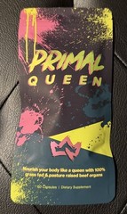 Primal Queen Female-Optimized Beef Organ Supplement 9 Month Supply