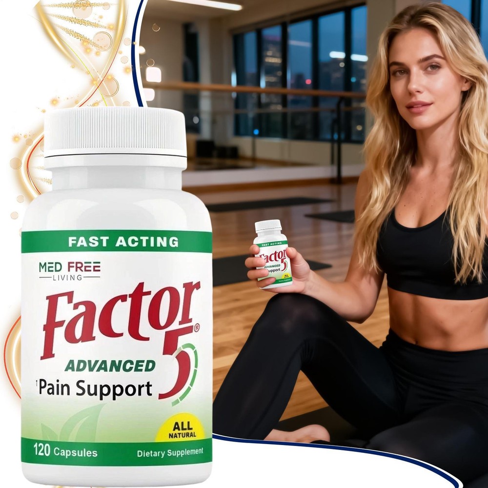 Med Free Living Factor – botanical Joint & Muscle Support Complex 5 120 Capsules