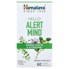 2 X Himalaya, Hello Alert Mind�, 60 Vegan Capsules