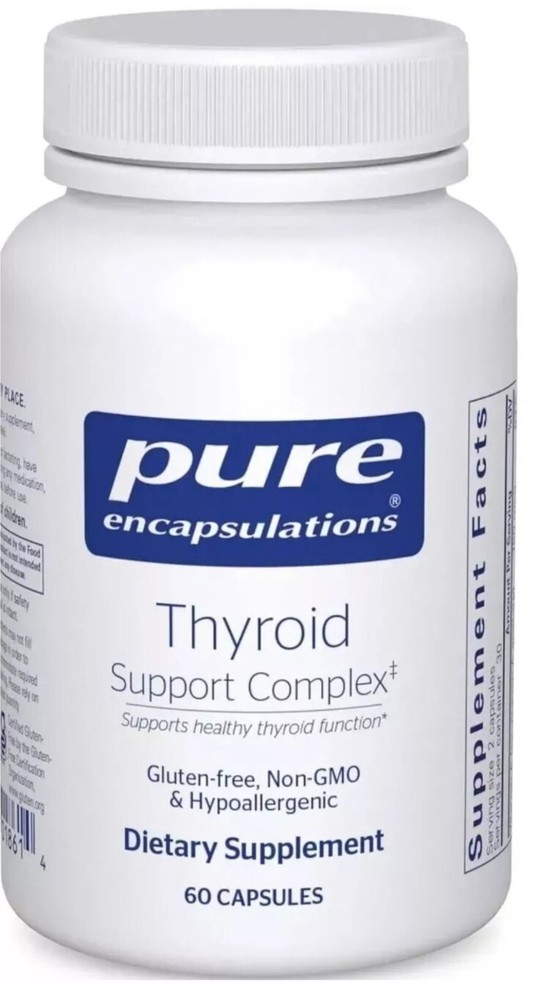 Pure Encapsulations Thyroid Support Complex – Antioxidant Infusion – 60 Capsules