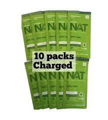 Prüvit Ketones NAT 10 Packets Charged LIME TIME/ FREE SHIPPING