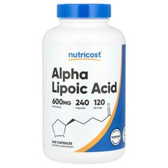 2 X Nutricost, Alpha Lipoic Acid, 240 Capsules, (300 mg per Capsule)