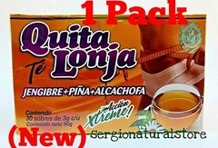 (New) TE DE QUITA LONJA TEA Jegibre + Piña 30 Bag Accion Xtreme Support Efectivo