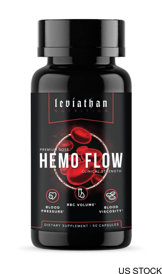 Leviathan Hemo Flow | & Oxide Heart Nitric Supporting Wholesome Blood Pressure.