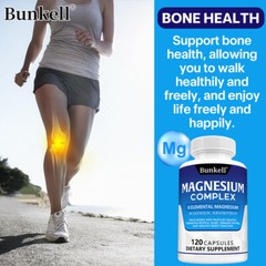 Advanced Magnesium Complex Supplement 8 Elemental Magnesium 1000mg – Maximum Abs
