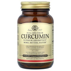 2 X Solgar, Full Spectrum Curcumin, 60 LiCaps�
