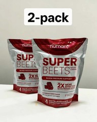 SuperBeets Heart Chews – 2-Pack, Beet & Grape