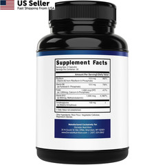 Methylated Multivitamin Complex TMG Methylfolate MTHFR 120 Capsules From USA