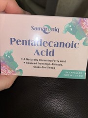 Samareniq Pentadecanoic Acid Supplement | 300mg C15:0 36 Count (Pack of 1)
