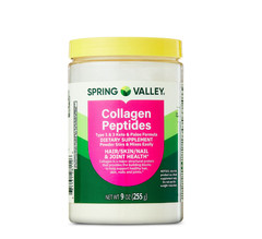 Spring Valley Collagen Peptides Type 1 & 3 Dietary Supplement 9 oz