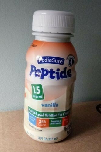 Pediasure Peptide 1.5 Vanilla- Unopened 24 count box- Expires Oct 2026