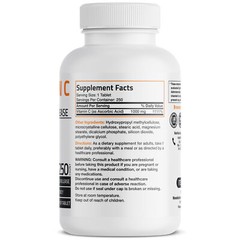 Bronson VITAMIN C 1000 mg ASCORBIC ACID Sustained Release NON-GMO 250 Tablets