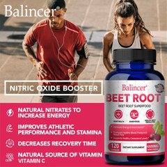 Organic Beet Root 2500mg – Improves Athletic Performance And Digestive Health