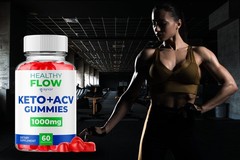 (3 Pack) Healthy Flow Keto ACV Gummies 1000MG HealthyFlow Vitamin 180 Gummies