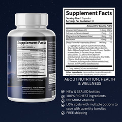 Rest Align- Sleep & Energy Support- 12 Bottles- 720 Capsules