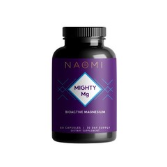 NAOMI Mighty Mg Magnesium Glycinate & Malate Complex 360mg High Absorption Fo…