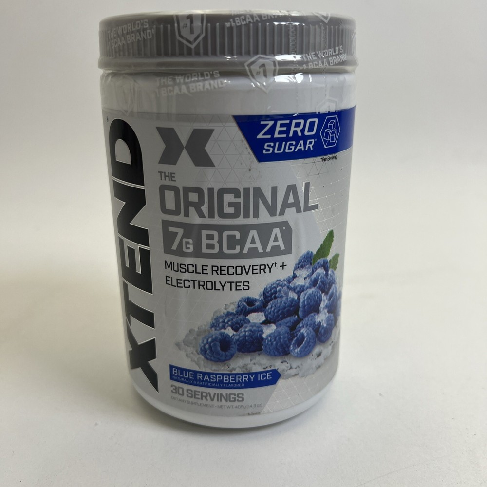 The Original 7G BCAA, Blue Raspberry Ice, 14.3 oz (405 g). 01/2024. 144