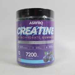 2 PACK Creatine Monohydrate Gummies for Men & Women 120 CT – 7200mg Blueberry