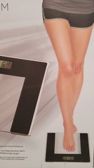 Vivitar Essentials Series Digital Bathroom Scale One Size Clear/Black