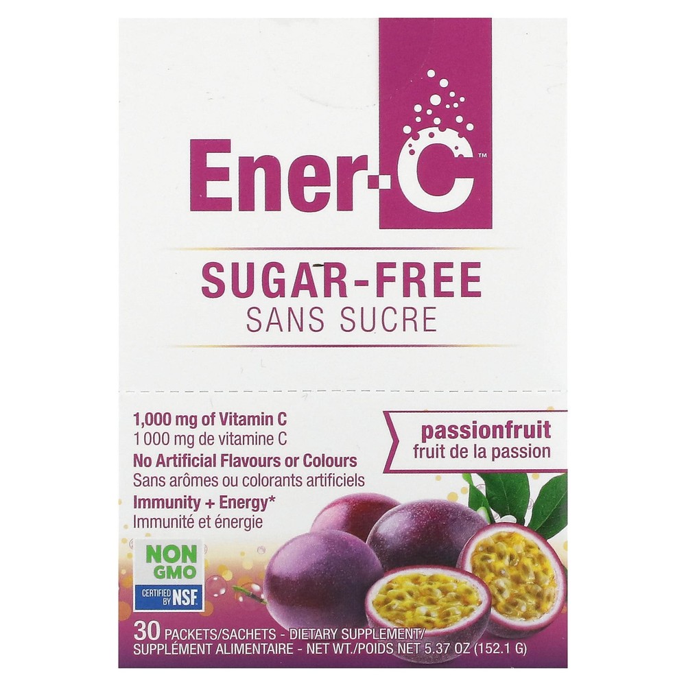 Vitamin C, Multivitamin Drink Mix, Sugar Free Passion Fruit, 1,000 mg, 30