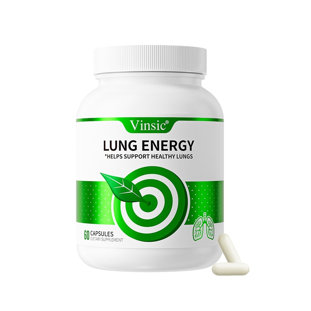 Vinsic Lung Energy, 60Ct – Comprehensive Support for Lung Wellness*