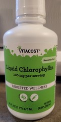 Vitacost Liquid Chlorophyllin 100 mg BB 11/2025