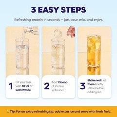 Javvy Mango Pineapple Clear Protein Refreshers – 9.1oz