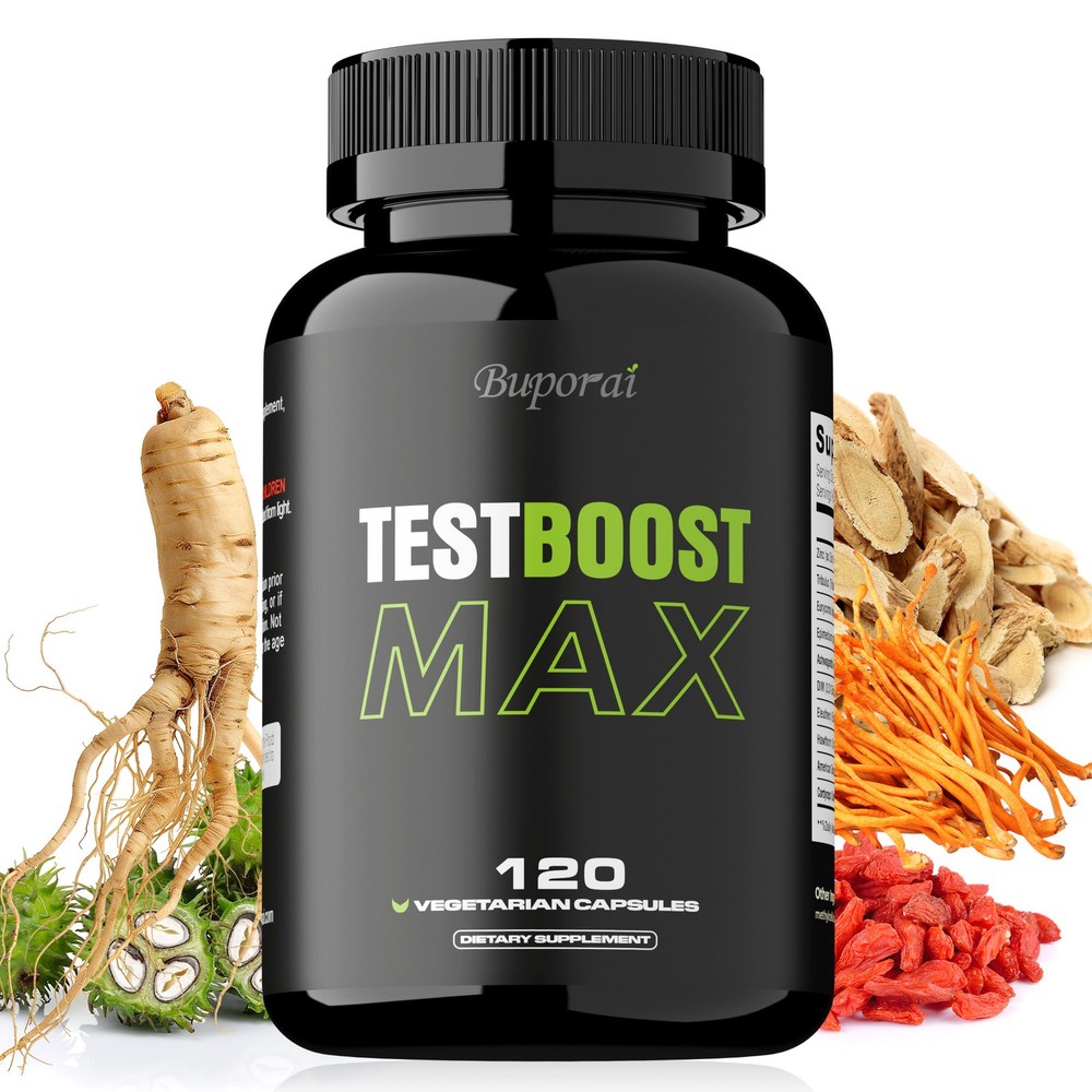 Test Boost Max 120pcs – Energy, Stamina, Strength Booster, Athletic Performance