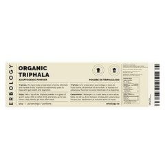 100% Organic Triphala Powder 7.8 oz – Ayurvedic Blend of Amla, Haritaki & Bib…