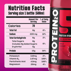 Hydration Drink – 2-in-1 Liquid Clear Whey Protein Isolate and Electrolyte Drink