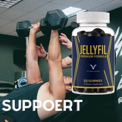 (2 Pack) Jellyfil Gummies Premium Formula , Jelly Fill for Daily Health 30 Gummy