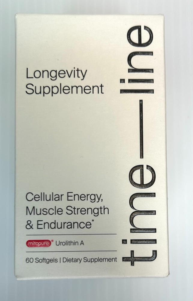 NEW Time Line Longevity Supplement Softgels 60 Count 06/2026 exp