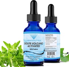 Absonutrix Zeolite Volcanic Activated with Tudca Advanced Formula 390 mg, 4 Oz
