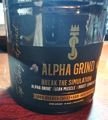 Alpha Grind – Instant Maca Arbica Coffee for Men 2.1 oz NEW & SEALED Exp 9/27