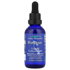 2 X Eidon Ionic Minerals, Boron, Liquid Concentrate, 2 oz (60 ml)