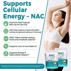 NAC Complex with NAD+ & MCT Oil: Antioxidant & Cellular Support Softgels